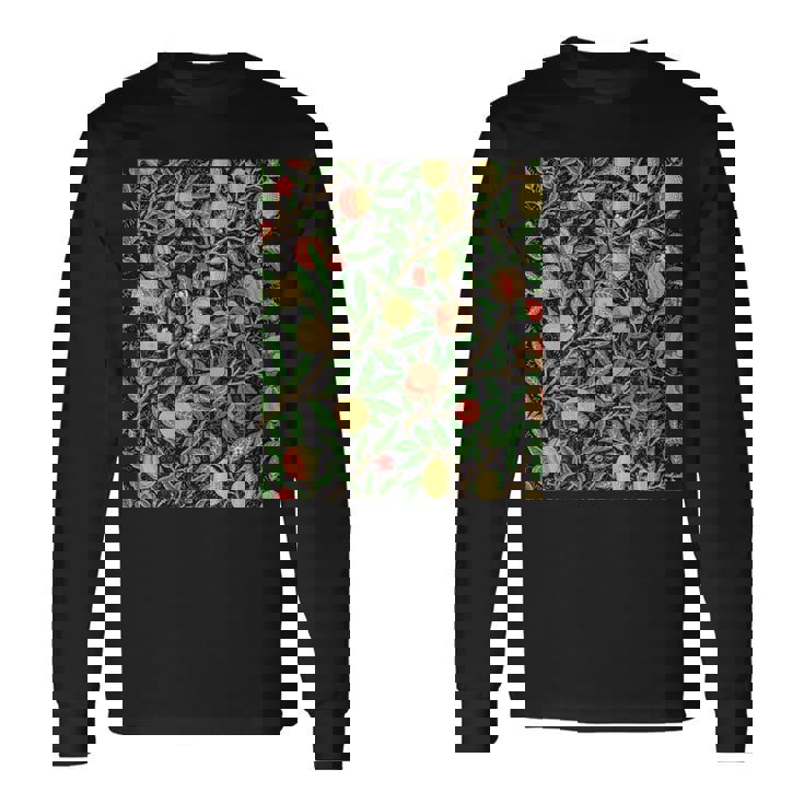 ウィリアム・モリスによるアート。 長袖Tシャツ