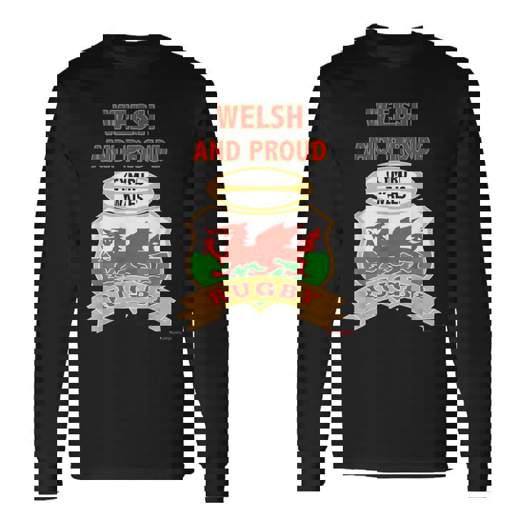 ウェールズ ラグビー ウェールズ レッドドラゴン 長袖Tシャツ