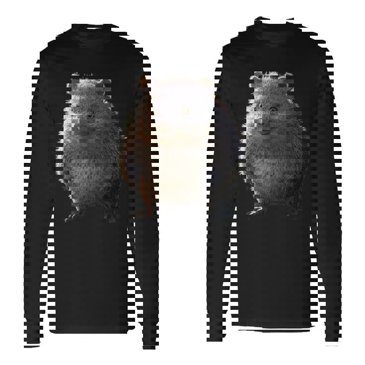 ウォンバット オーストラリア 有袋類 スイートウォンバット 長袖Tシャツ ギフトのアイデア
