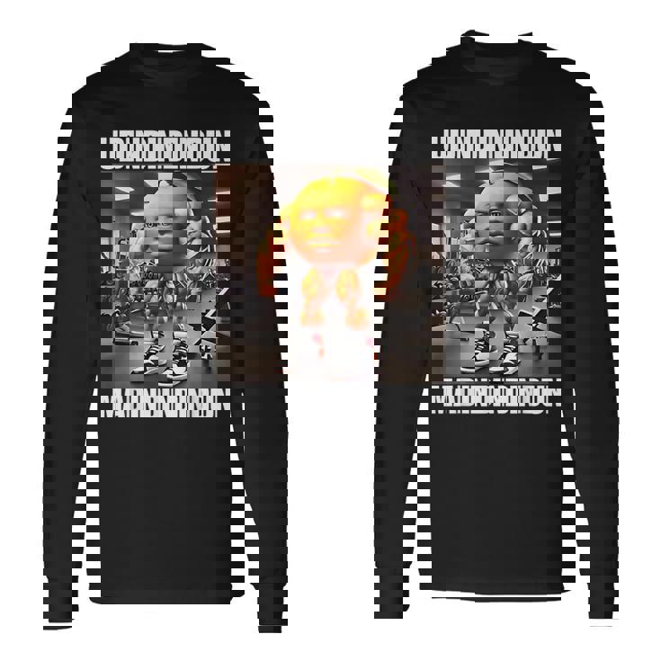 ウディンドゥン-イタリアンブレインロットミーム 長袖Tシャツ