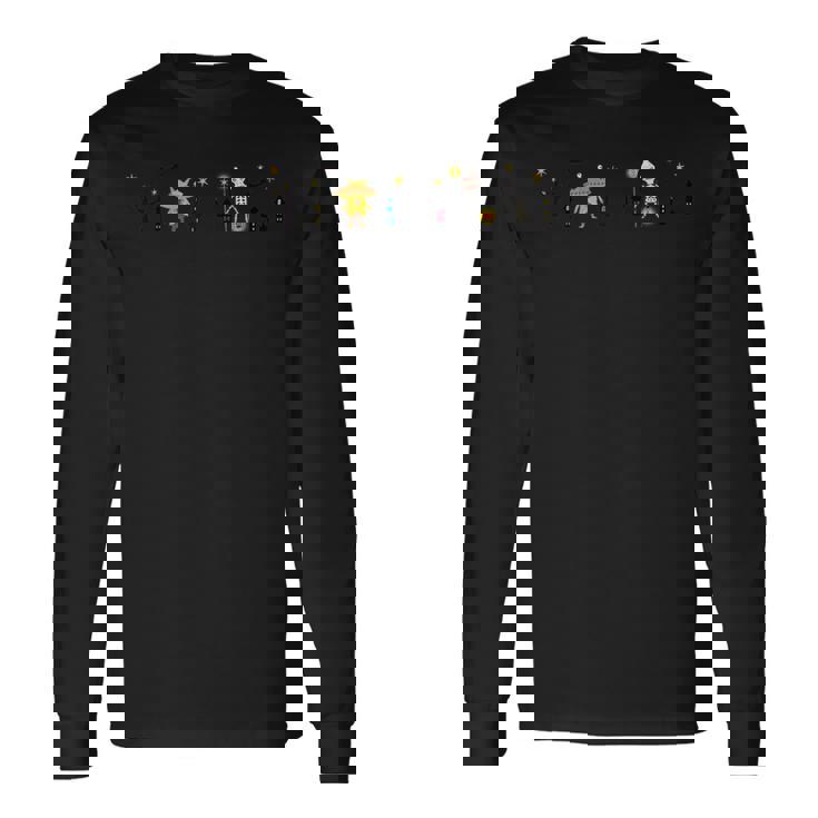 ウルトラハロウィンシリーズ Trick Or Treat ダダ＆カネゴン 長袖Tシャツ