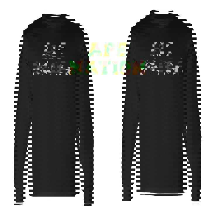 エイプスネイション I Am Dumb Money Diamond Apes Togethertronger 長袖Tシャツ