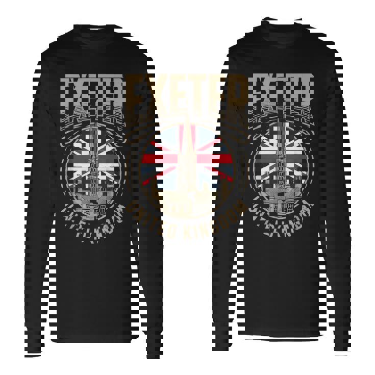 エクセター イギリス トラベル シティ バイブス 長袖Tシャツ