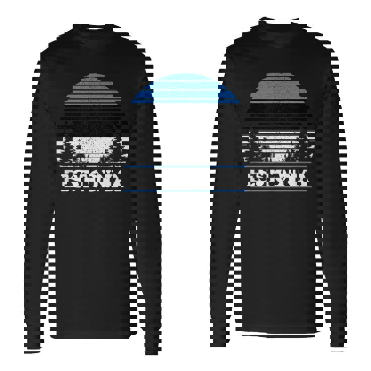 エストニア 長袖Tシャツ