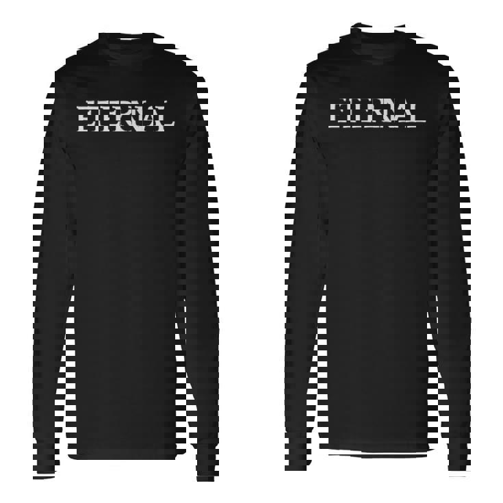 エターナルイングリッシュワードアパレル 長袖Tシャツ