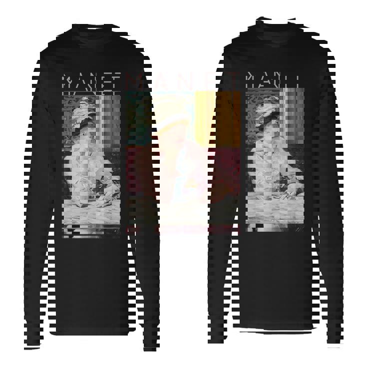 エドゥアール・マネ プラム 芸術家のための芸術 長袖Tシャツ