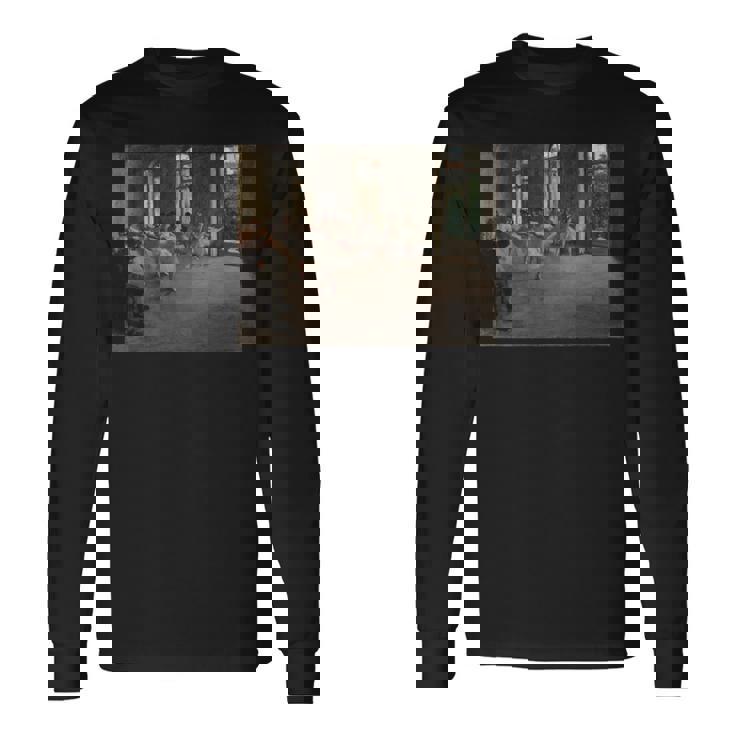 エドガー・ドガリハーサル 長袖Tシャツ