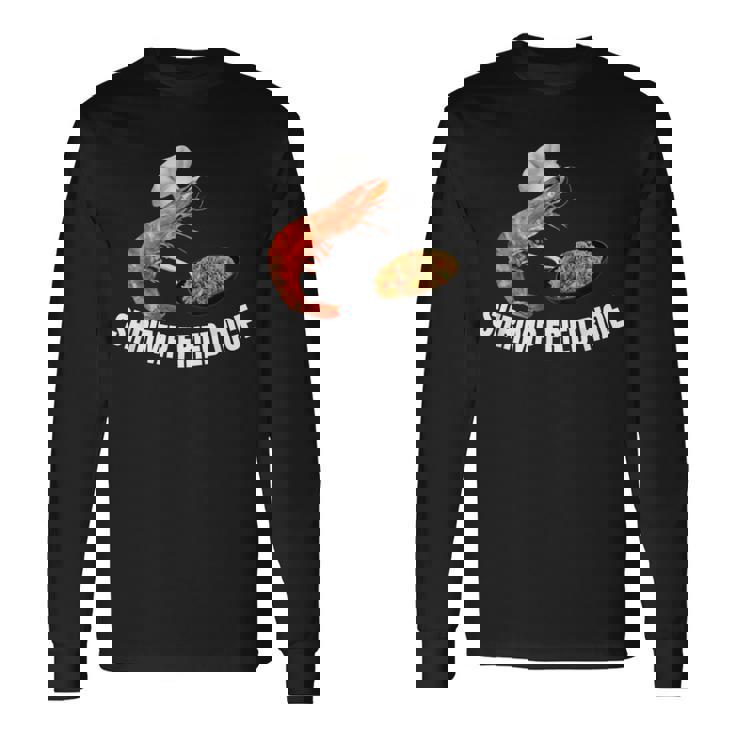 エビチャーハン-面白いミーム 長袖Tシャツ ギフトのアイデア