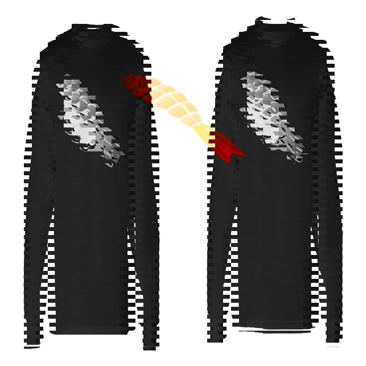 エビ寿司 長袖Tシャツ