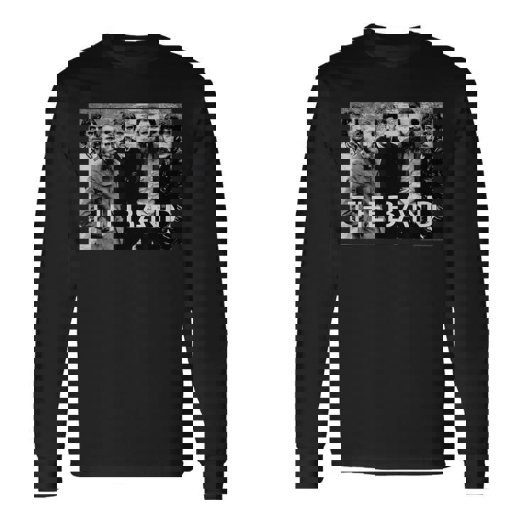 エリオット・ランディによるバンドアルバム写真 長袖Tシャツ