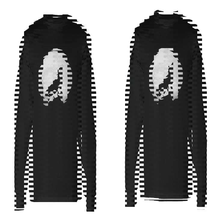 オオカミの遠吠え ライトローンウルフ 長袖Tシャツ