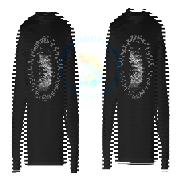 オオクチバス釣りトーナメント 長袖Tシャツ