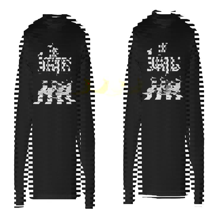 オカメインコ、かわいいオカメインコ、鳥好きの面白いギフト。 長袖Tシャツ ギフトのアイデア