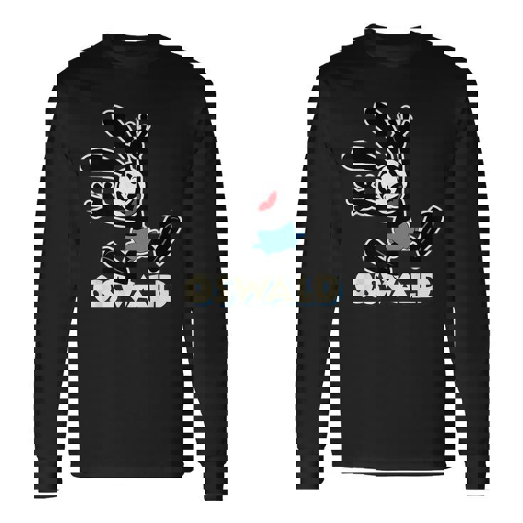 オズワルドうさぎ 長袖Tシャツ