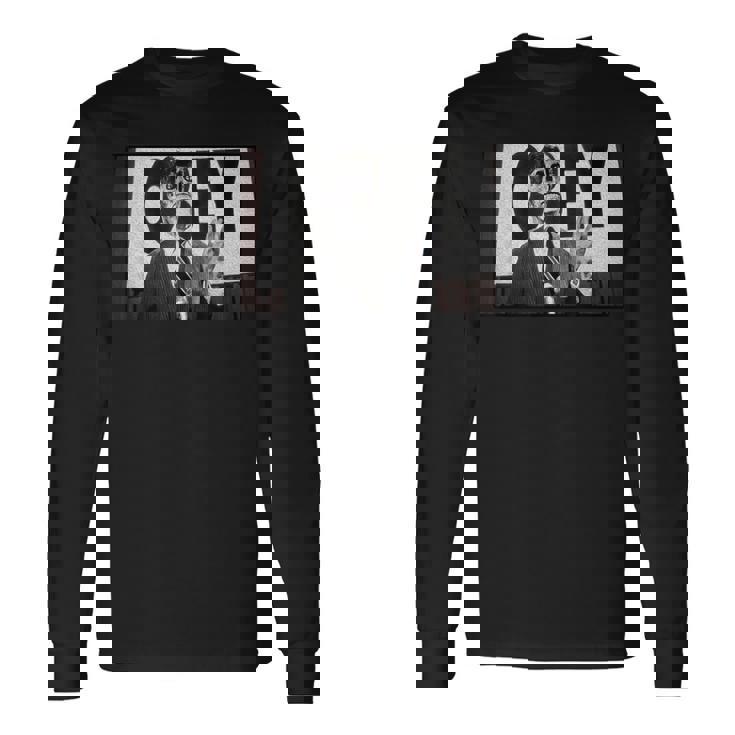 オベイ・Usaフリーダム・ファニー・デファイ・ファイト2 長袖Tシャツ