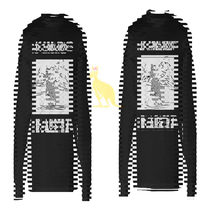 オーストリアにカンガルーはいない 愉快なオーストリア旅行 長袖Tシャツ