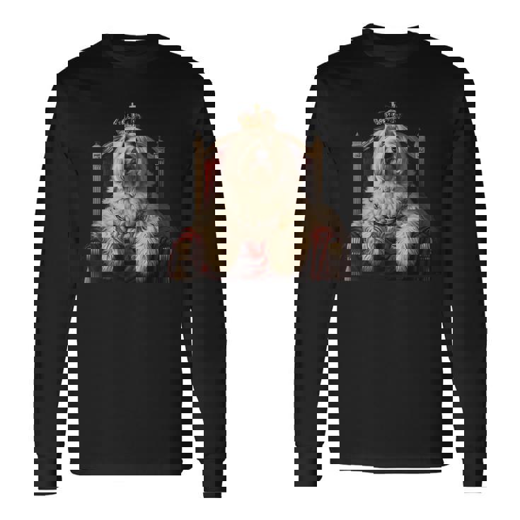 オールド・イングリッシュ・シープドッグ・ドッグ-オールド・イングリッシュ・シープドッグ 長袖Tシャツ