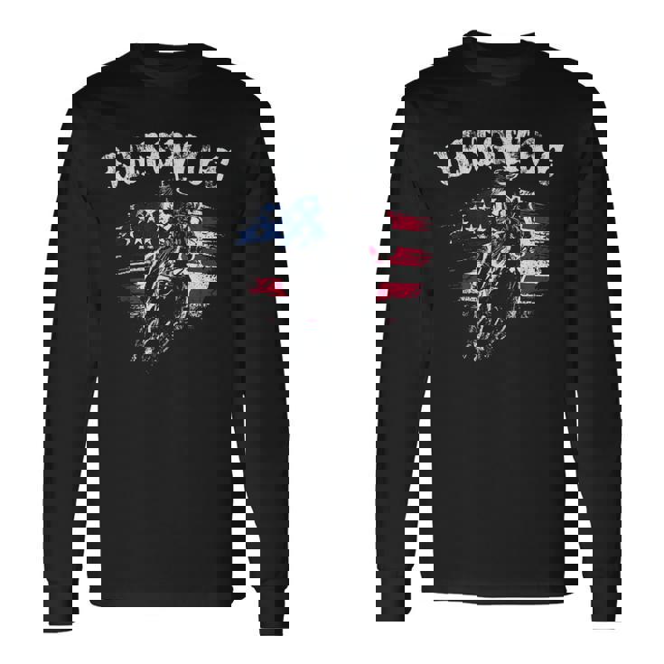 カウガールとリバースカウガール 長袖Tシャツ