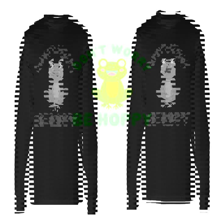 カエルの愛好家や教育者向けのかわいいカエルの先生のデザイン。 長袖Tシャツ ギフトのアイデア