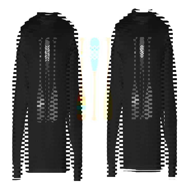 カヌー スリーアートパドル カヌー 恋人 カヌー ツアー 夏 長袖Tシャツ