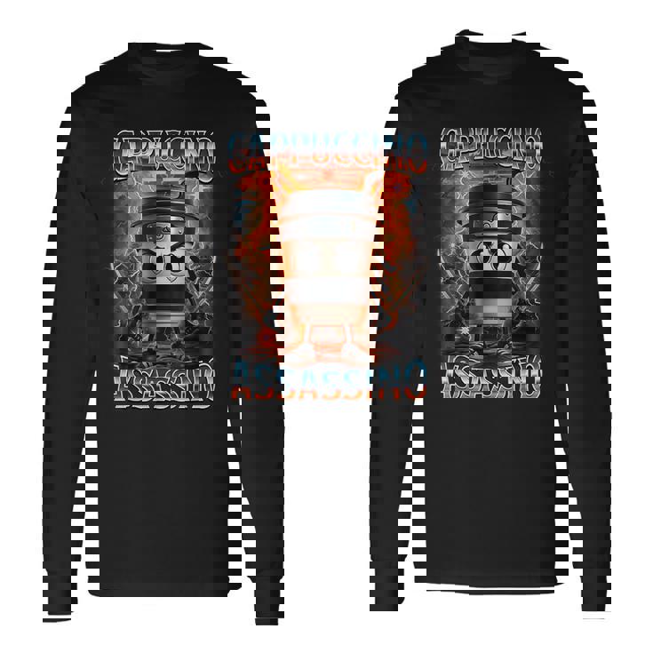 カプチーノ アサシーノ イタリアン ブレイン ロート 長袖Tシャツ