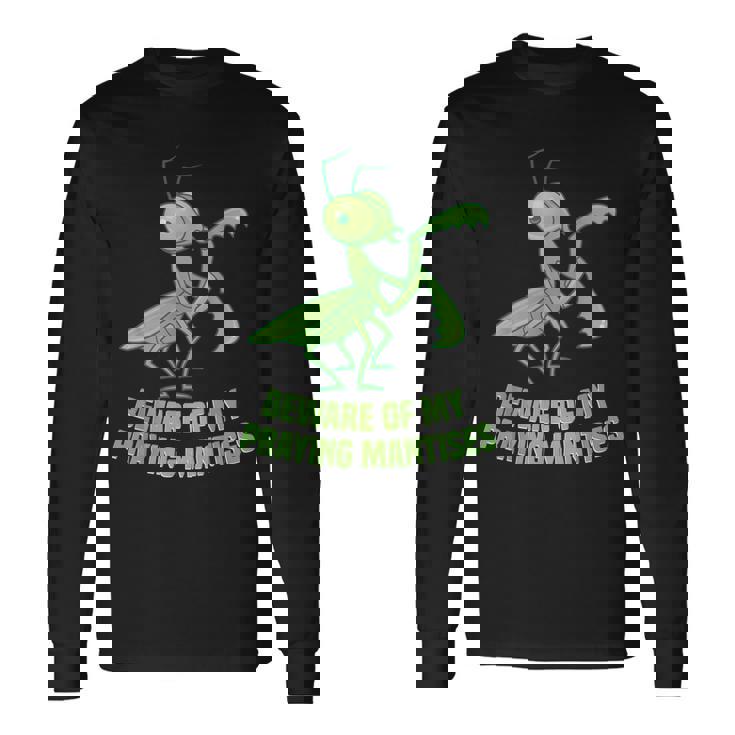 カマキリの囲い衣装 虫飼い主 カマキリの卵 長袖Tシャツ