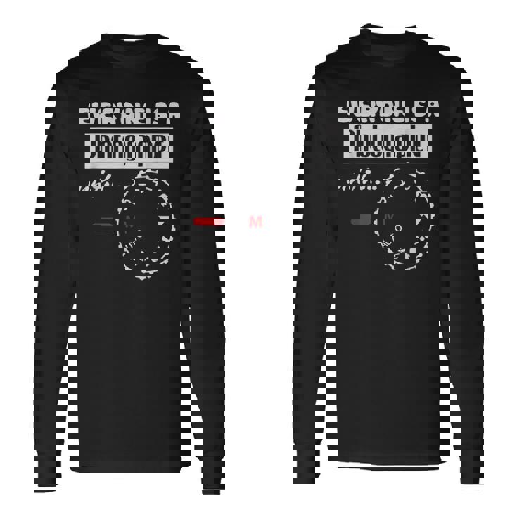 カメラカメラマン 写真家 長袖Tシャツ