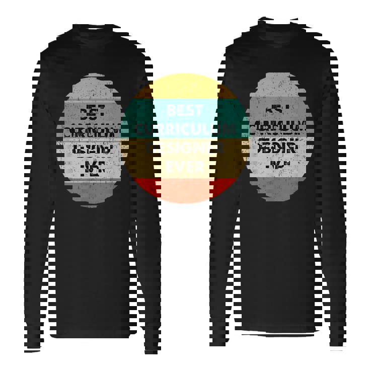 カリキュラムデザイナーシャツ 長袖Tシャツ