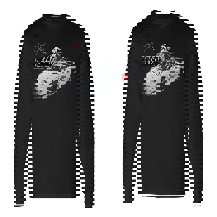 カーストリートドリフティングワイドボディスラミングjdmスー 長袖Tシャツ