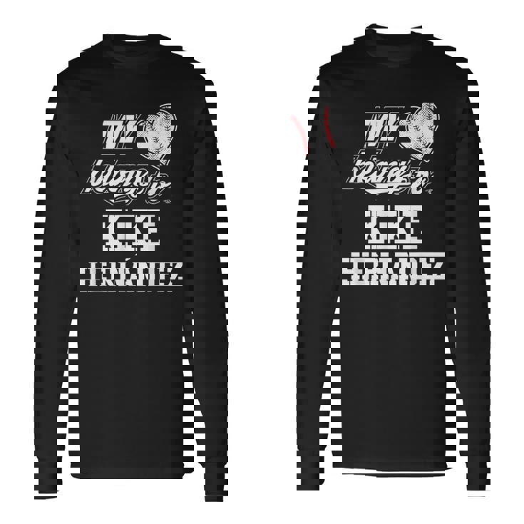 キケ・ヘルナンデスのゲームデー 長袖Tシャツ