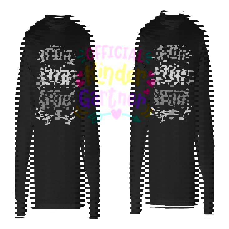 キッズ 公式 幼稚園 レトロ 入園初日 長袖Tシャツ