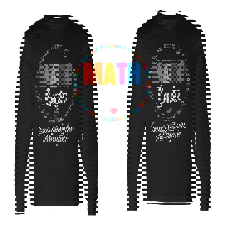 キュートな数学コーチティーシャツ 数学オタク 長袖Tシャツ