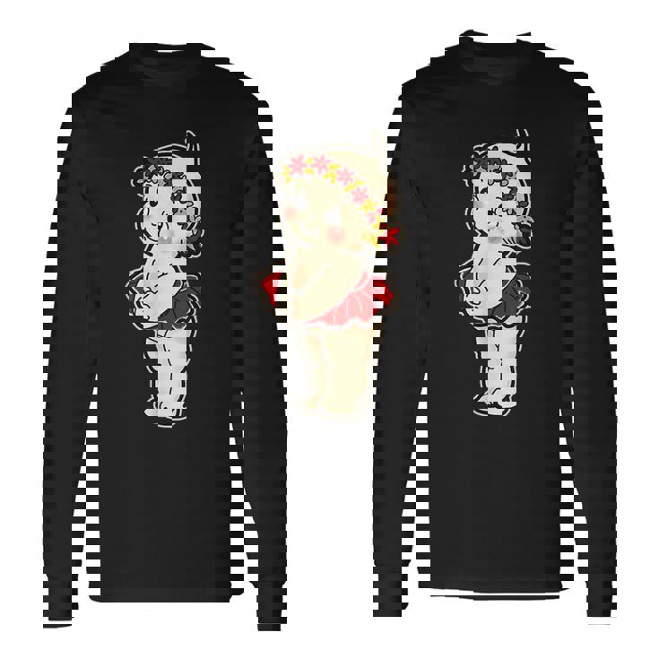 キューピー ベビーフラワーチャイルド 長袖Tシャツ