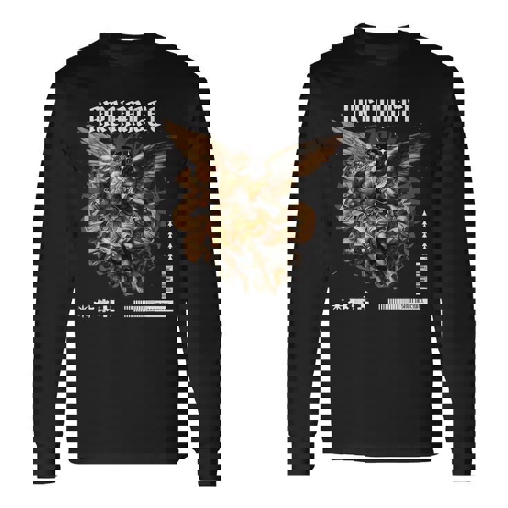 キリスト教大天使 長袖Tシャツ