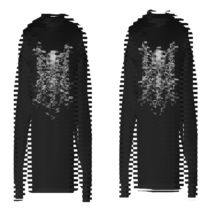 キリング・イズ・マイ・ビジネス 40Th スカル 長袖Tシャツ