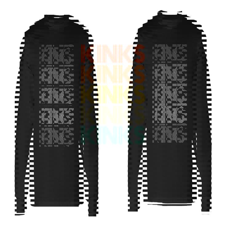 キンクス ヴィンテージ レトロ 長袖Tシャツ