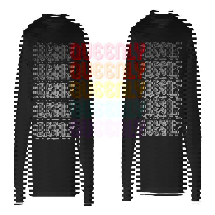 クィーンリー 長袖Tシャツ