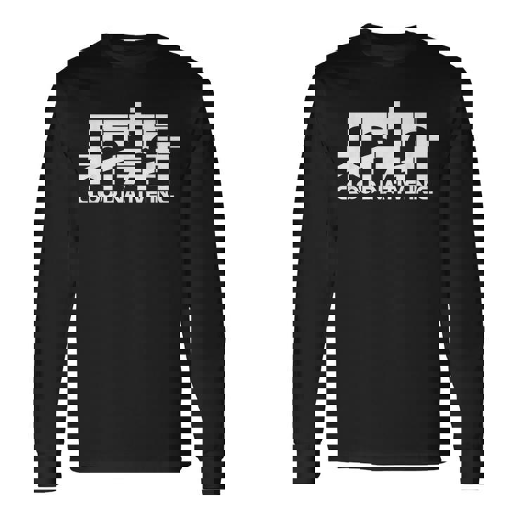 クラウドネイティブ公式 スタンダード ロゴ ホワイト 長袖Tシャツ