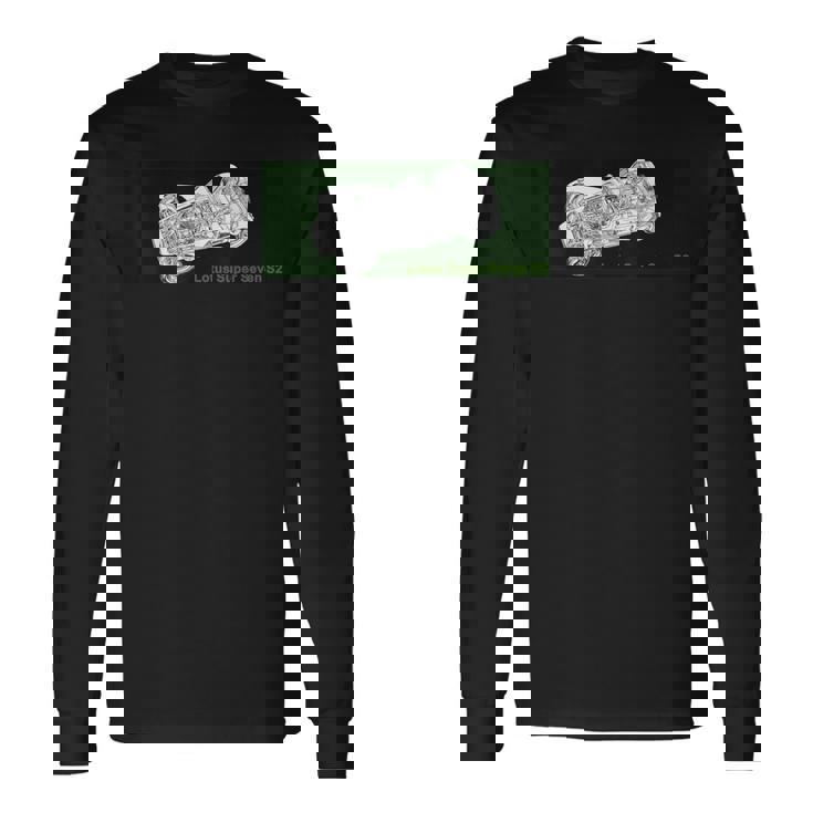 クラシック スーパーセブン2 コスワーススポーツカー コリンチャップマン 長袖Tシャツ