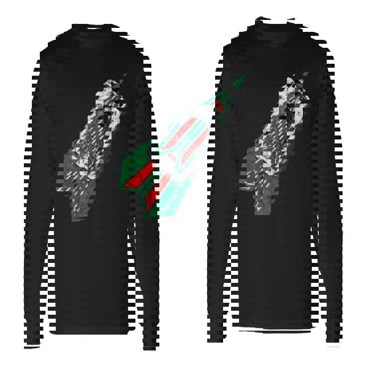 クラシックラリーカーヴィンテージカーレーシングとモータースポーツリバリー 長袖Tシャツ