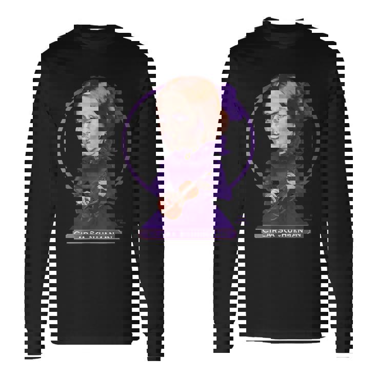 クララ・シューマン 長袖Tシャツ