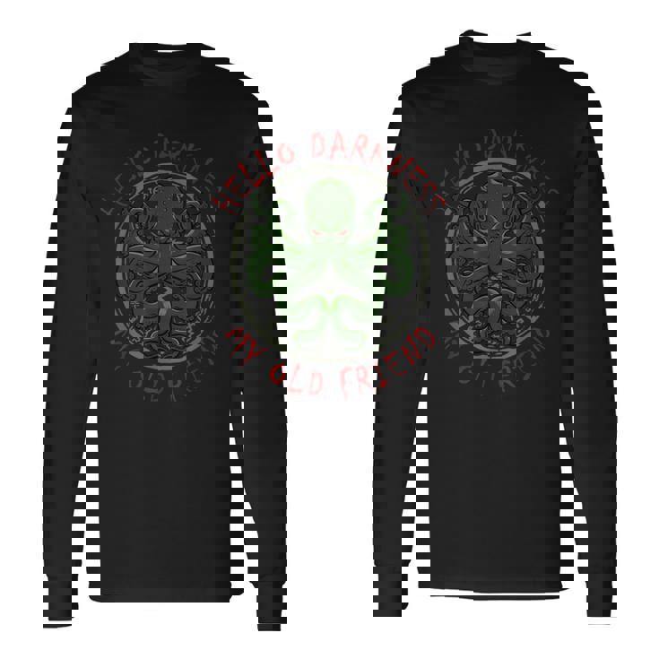 クラーケン・クトゥルフ 長袖Tシャツ ギフトのアイデア