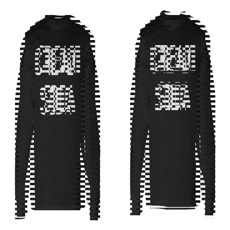 クリームソーダ 長袖Tシャツ
