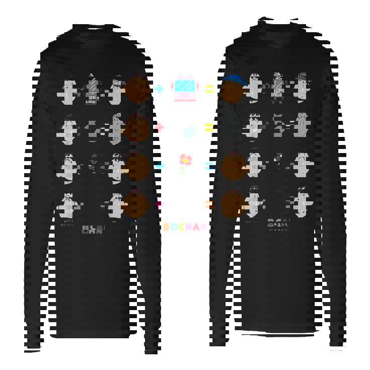 クレヨンしんちゃん 〇＋〇＝？ ボーちゃんver 長袖Tシャツ ギフトのアイデア