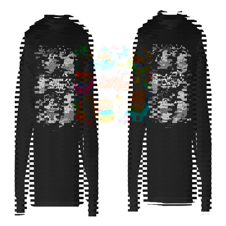 クレヨンしんちゃん かすかべ防衛隊 Party Time 長袖Tシャツ