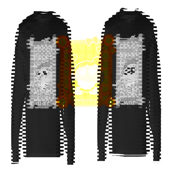 クレヨンしんちゃん ちょうちょとひまわり 長袖Tシャツ