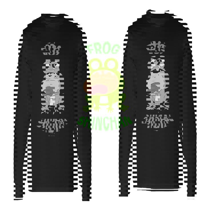 クレヨンしんちゃん カエルしんちゃん 長袖Tシャツ