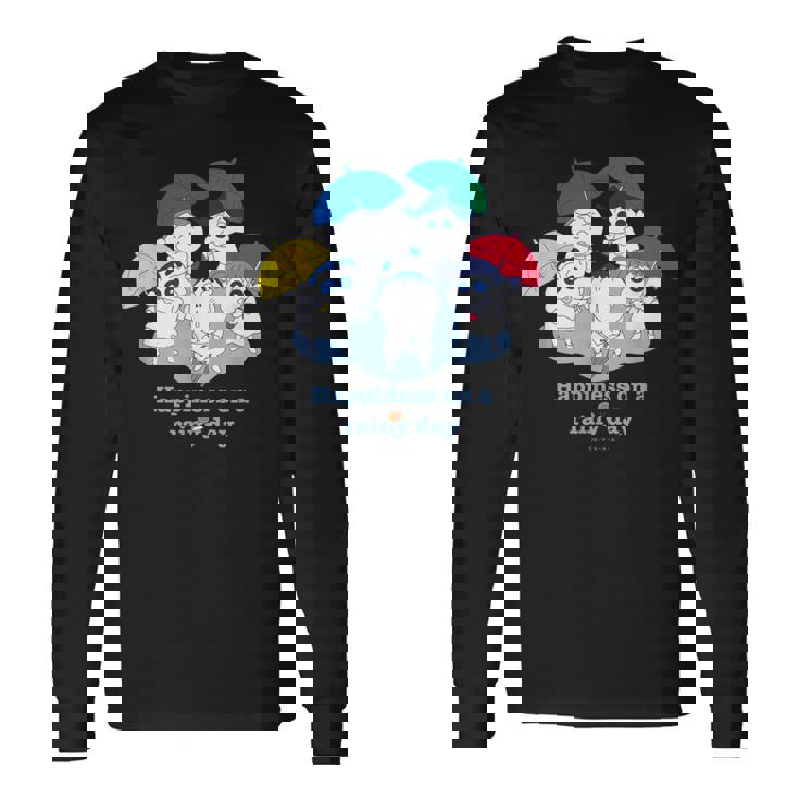 クレヨンしんちゃん カスカベ防衛隊 雨の日 長袖Tシャツ