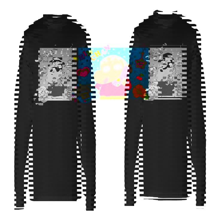 クレヨンしんちゃん 平成ごっこ しんちゃん 長袖Tシャツ