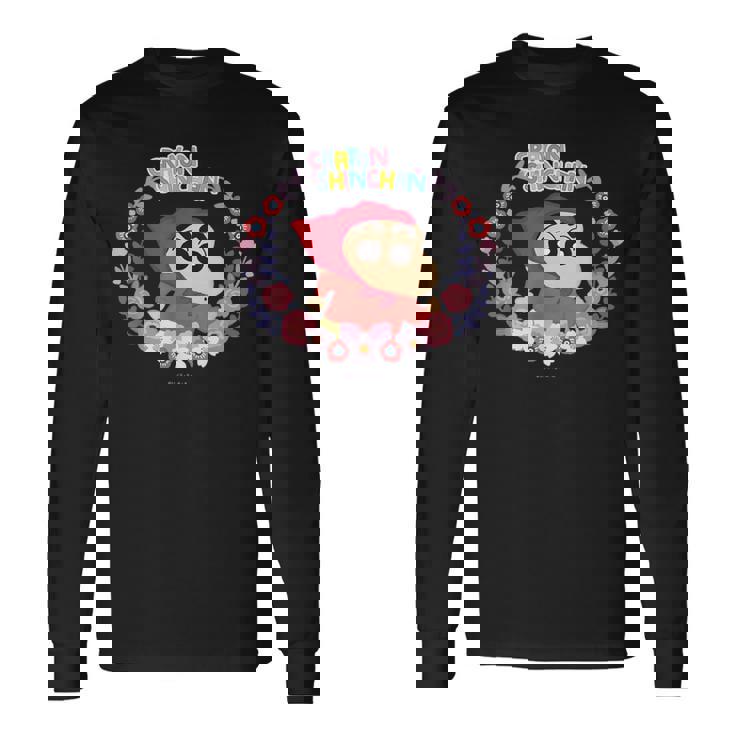 クレヨンしんちゃん 赤ずきん クレヨンタッチ 長袖Tシャツ